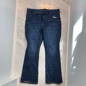 American Eagle Outfitters Dark Blue Flare Jeans
